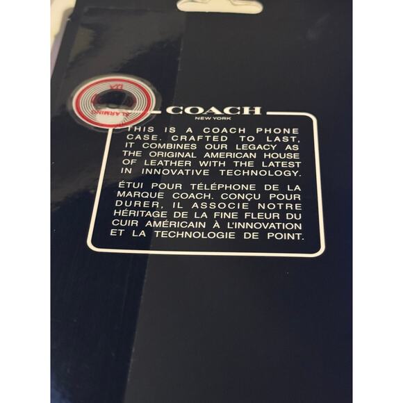 Coach Protective Case for iPhone 15 Pro Max with MagSafe Drop Protection - Picture 6 of 7